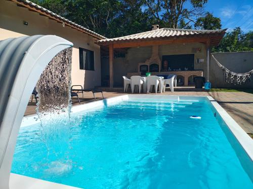 Chalé da Márcia com Piscina e Churrasqueira Privativos