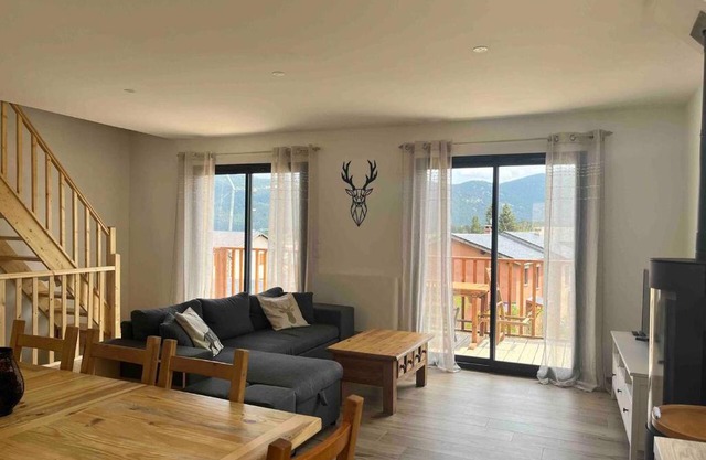 Chalet à formiguères de type 4 terrasse