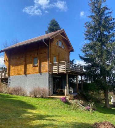 Chalet authentique au calme, en lisière de forêt, montagne, sentiers 15mn Gérardmer & Alsace "Chalet Mon beau sapin"