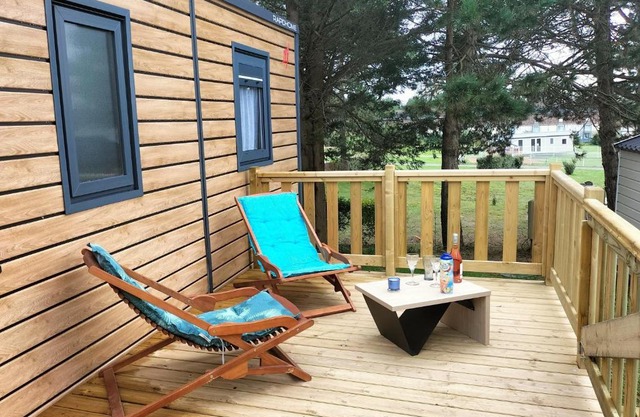 Chalet baie de Canche dans la pinède