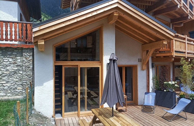 Chalet Bio Corti 4 Personnes Avec Bain à Remous et Sauna