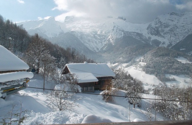 chalet in the mountains