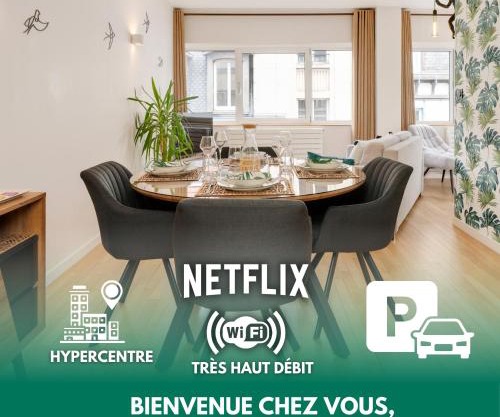 Chaleureux, lumineux et confortable F2 rénové en plein coeur de Nancy