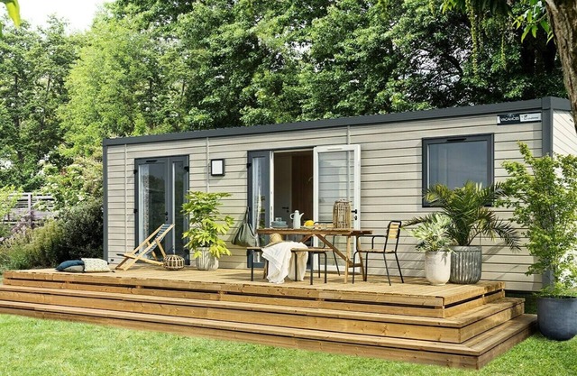 Chambon Gorges Campsite* - Mobile home Loft Premium 4 rooms 6 people Air-conditioned