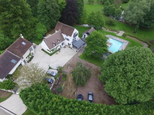 Chambre cosy dans un moulin rénové, cadre champêtre avec piscine, idéal pour nature et randonnées - FR-1-590-283