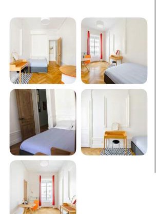 Chambre dans appartement familial au pied du métro et proche parc tête d or