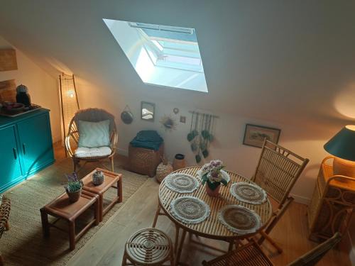 Chambre en duplex proche mer