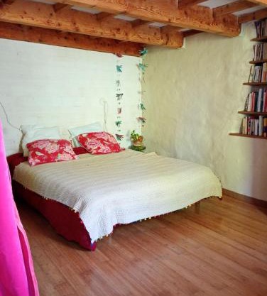 chambre spacieuse avec sdb et terrasse privative
