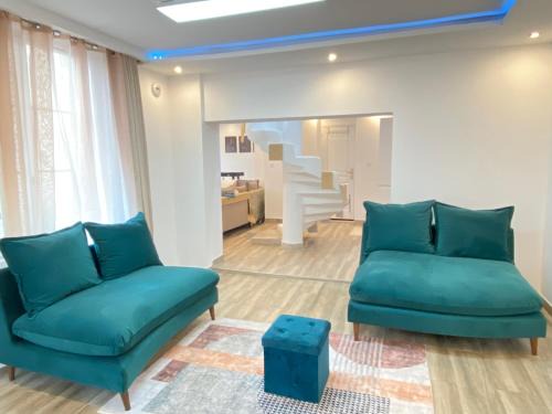 Chambre spacieuse élégante