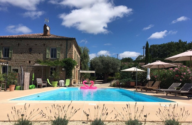 Character house with large pool