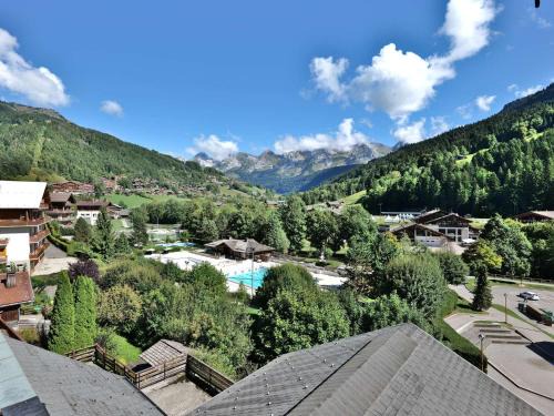 Charmant 2 pièces + mezzanine, 42m², 4 pers, balcon sud, proche commerces et ski bus au Grand-Bornand - FR-1-458-155