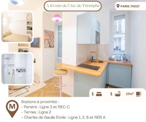 Charmant studio Champs-Élysées