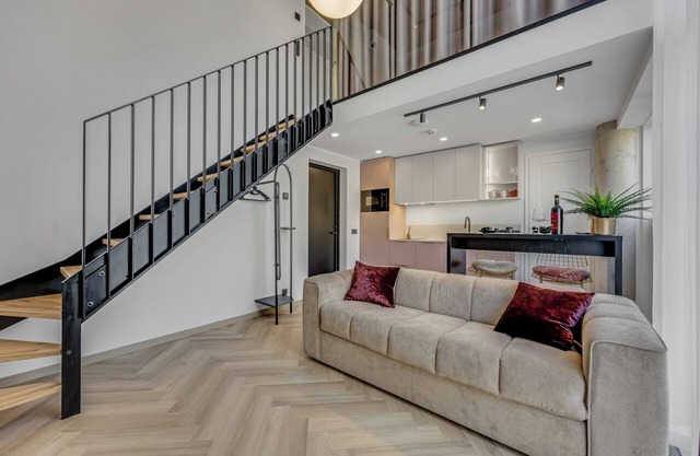 Charming 1-bedroom Loft in amazing Tallinn Kalamaja area with AC