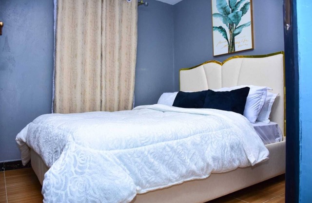 Charming 2-bedroom bed & breakfast with AC, fitness room in delightful Embu