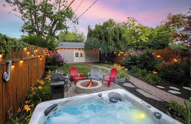 Charming 3BR w/Hot Tub + Garden | Near OSU + More