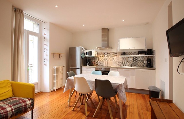 Charming Central La Bourboule Apt – 3 Beds, WiFi, Close to Shops & Thermes