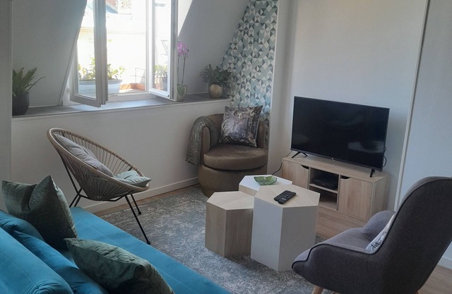 Charming duplex center dieppe 2 minutes to the sea
