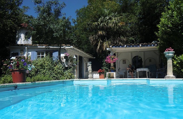 Charming french country house with private beach and pool