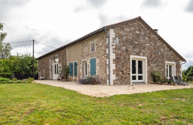 Charming holiday home in Rouzède with a private, heated swimming pool