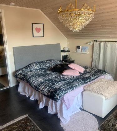 Charming room with big bed