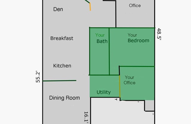 Charming Suite - Bdrm, Office And Bath in Northwest Albuquerque