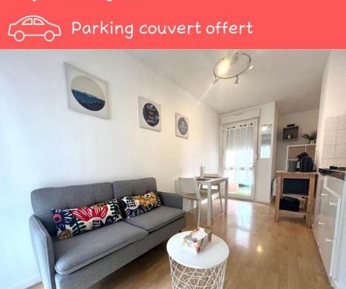 Charming T1 - Parking - Metro St Agne