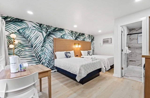 Chic Coastal Studio| 2 Beds | Steps From The Beach