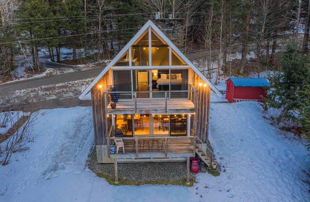 Classic Stowe Ski Chalet by RedAwning