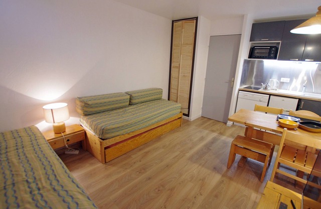 Classic Studio for 4 with balcony, near Tignes-Le Lavachet