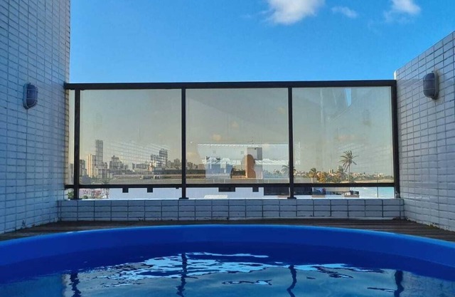 Cobertura Beira mar com Piscina e Churrasqueira Privativa