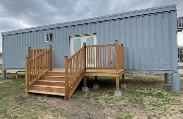 Come experience the container life with amenities!