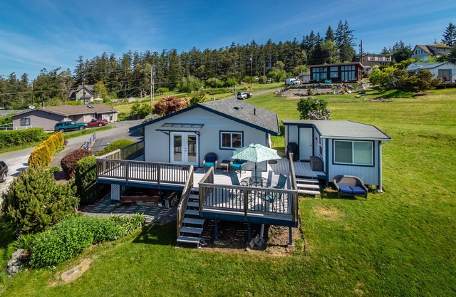 Come for the Birdseye view of water, whales, mountains and more - stay to relax.