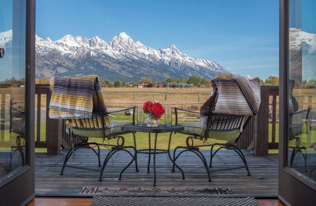 Come stay under the Tetons!