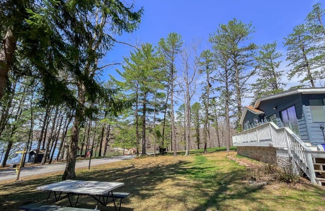 Comes with canoe and kayak use Lake house with hot tub and fire pit