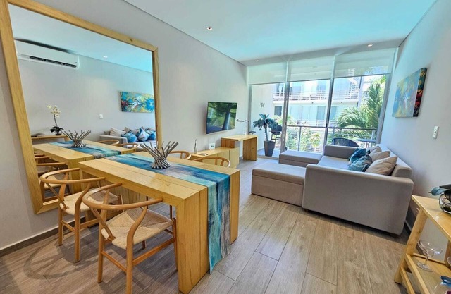 Comfortable 2-Bedroom Condo with Wi-Fi & A/C in Playacar