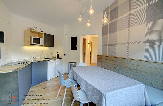 Comfortable and bright family apartment with skis on your feet