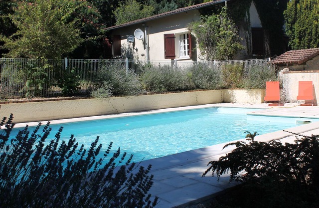 Comfortable French house in beautiful location.