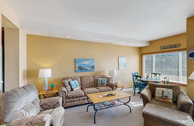 Comfortable ocean-view condo with easy access to downtown