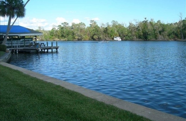 Condo on Homosassa River with Covered Boat Slip.