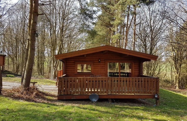 Connie Cottage (Log Cabin), Kenwick Park Woods, nr Louth, Lincolnshire