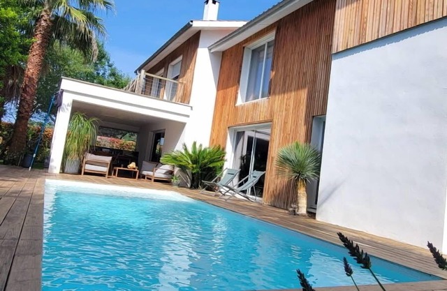 Contemporary villa 7 minutes from Soorts Hossegor and 7 kms of beach