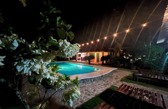 Costa Rican life! Beautiful oceanfront with pool!