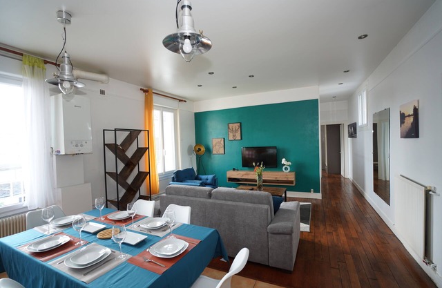 Cosy T3 apartment near the Loire