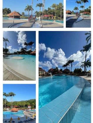Couleur caraïbes-Ti créole appartement pierre et vacances accès plage et piscine
