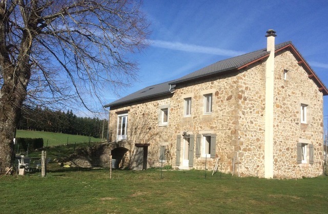 Country's individual house near to lake