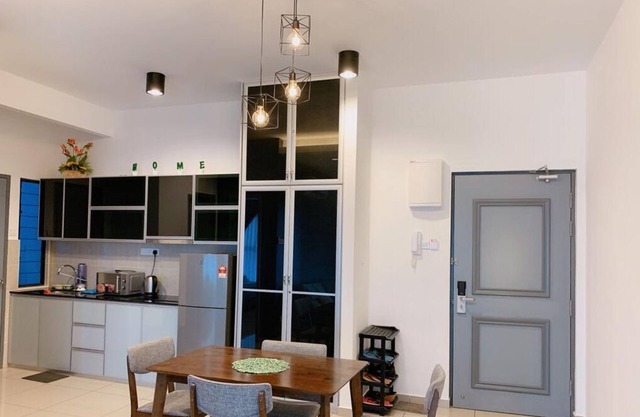 Cozy 1-bedroom apartment in Atlantis Residence Melaka with WiFi, AC , Netflix
