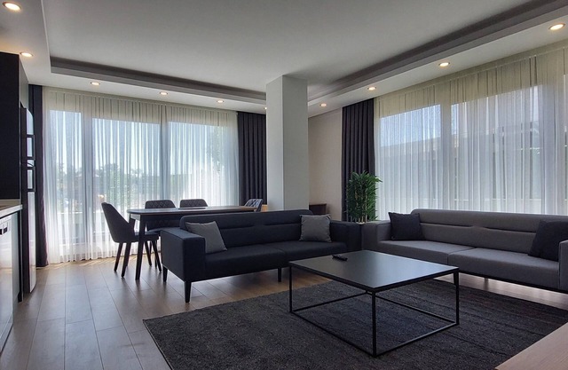 Cozy 2-bedroom apartment near by Lara Beach Antalya with WiFi, AC in all Rooms