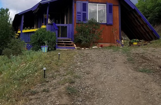Cozy Cabin tucked away in the hillside amongst the best wildlife. views........