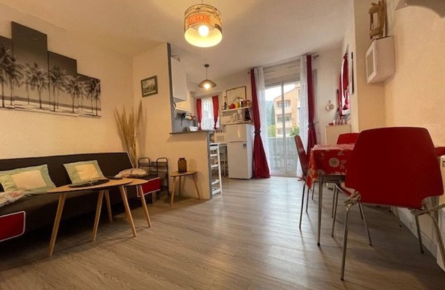 Cozy F2 with Balcony, Parking & Pet-Friendly in Amélie-les-Bains