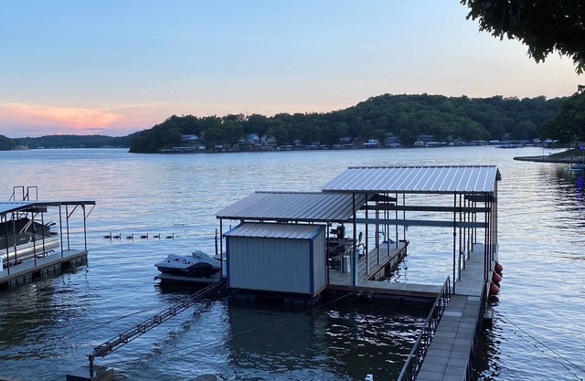 Cozy family home, beautiful views, private dock and open boat slip!